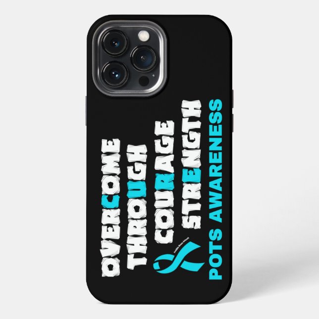 CURE...POTS iPhone CASE (Back)
