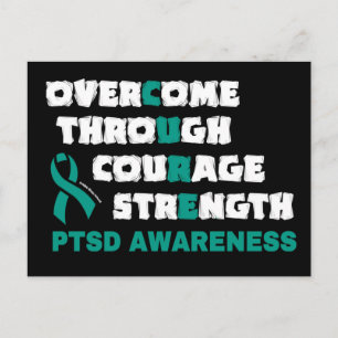 CURE...PTSD POSTCARD