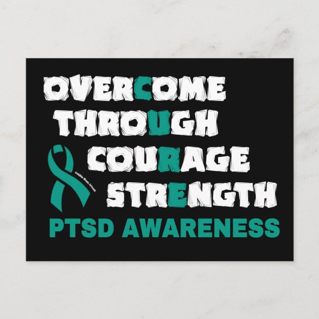 CURE...PTSD POSTCARD (Front)