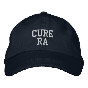 "Cure RA" - Embroidered Hat