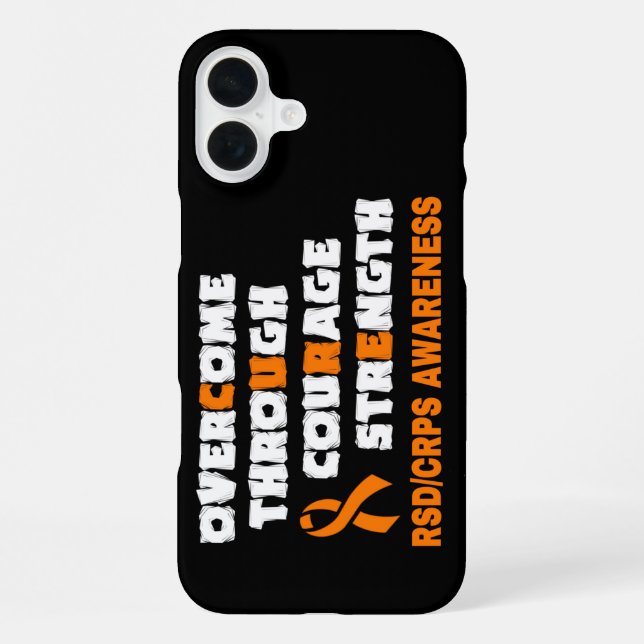 CURE...RSD/CRPS iPhone CASE (Back)