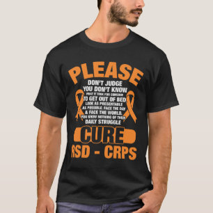 Cure Rsd Crps Support Rsd Crps Awareness T-Shirt