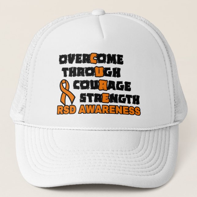 CURE...RSD TRUCKER HAT (Front)