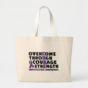 CURE...Sarcoidosis Large Tote Bag