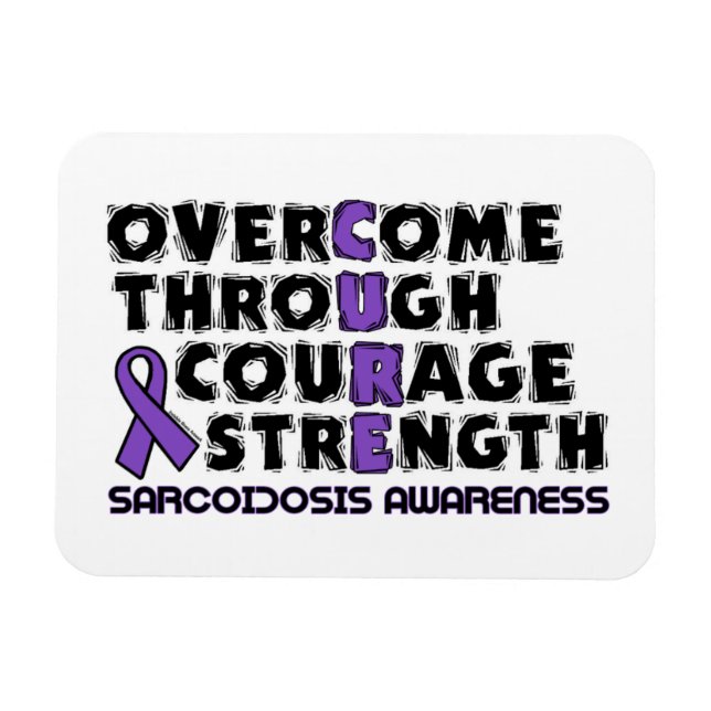 CURE...Sarcoidosis Magnet (Horizontal)
