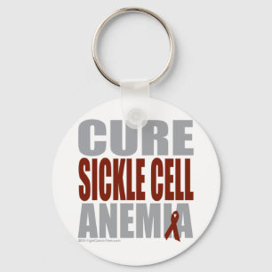 Cure Sickle Cell Anaemia Key Ring