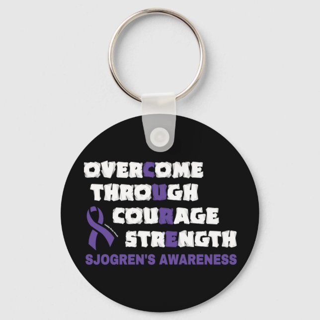 CURE...Sjogren's Keychain (Front)