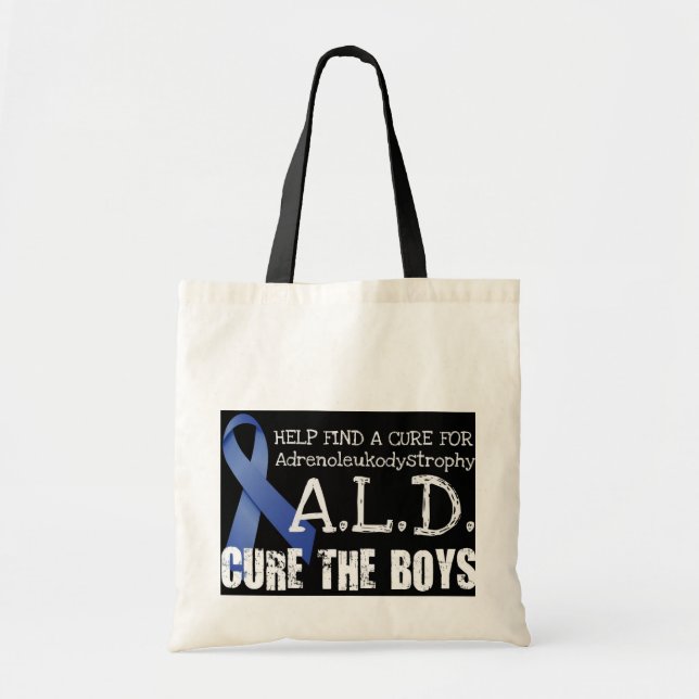 Cure the Boys Tote Bag (Front)