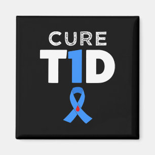 Cure Type 1 Diabetes - T1D awareness hope Magnet