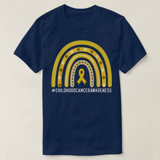 CureFest for Childhood Cancer Childhood Cancer Awa T-Shirt (Design Front)