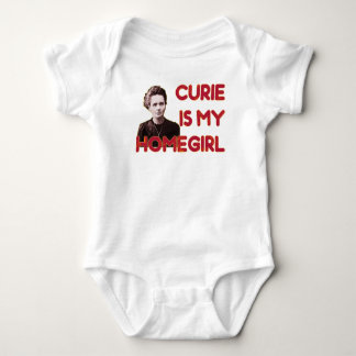 Curie Is My Homegirl Baby Bodysuit