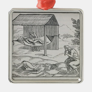 Curing the Sick Metal Ornament