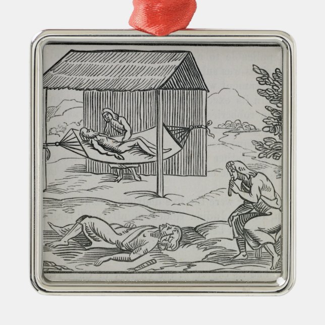 Curing the Sick Metal Ornament (Front)