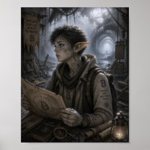 Curiosity / Cartographer / Forgotten Tunnel Poster