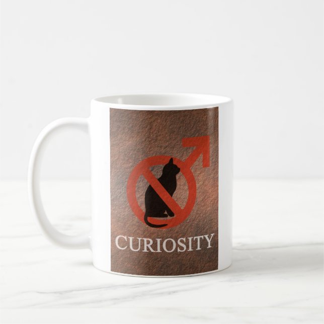 Curiosity Coffee Mug (Left)