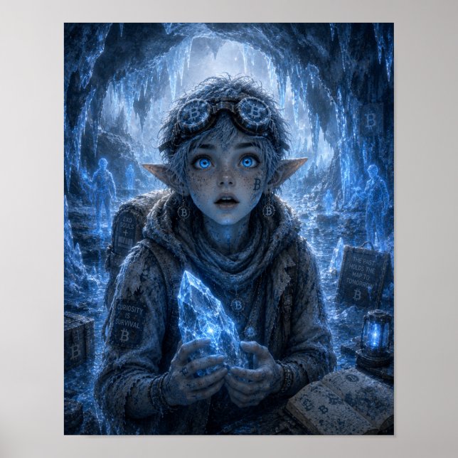 Curiosity / Explorer / Ice Caves Poster (Front)