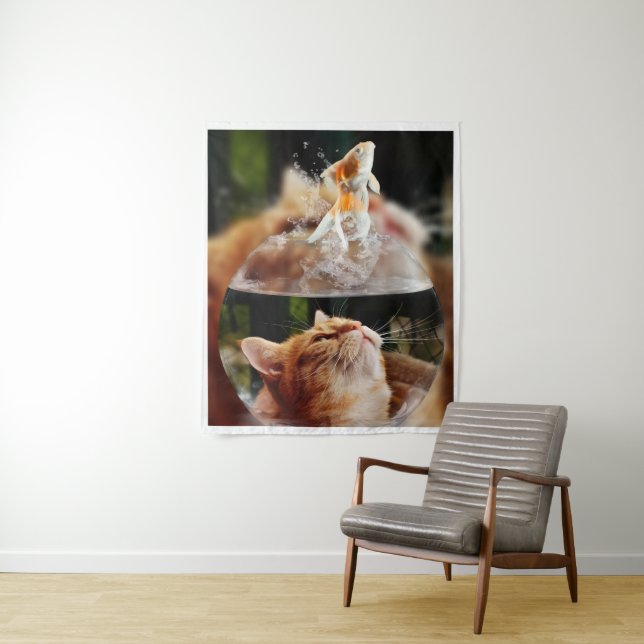 Curiosity in a Fishbowl – The Cat’s Dream Tapestry (In Situ)