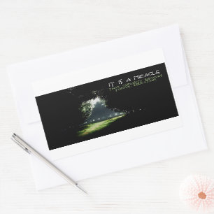 "Curiosity" Inspirational Quote Rectangular Sticker