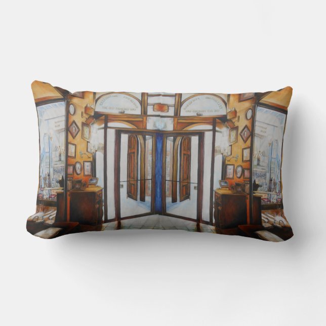 Curiosity is the Tool of the Wise Lumbar Cushion (Front)