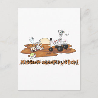 Curiosity killed the Cat Postcard
