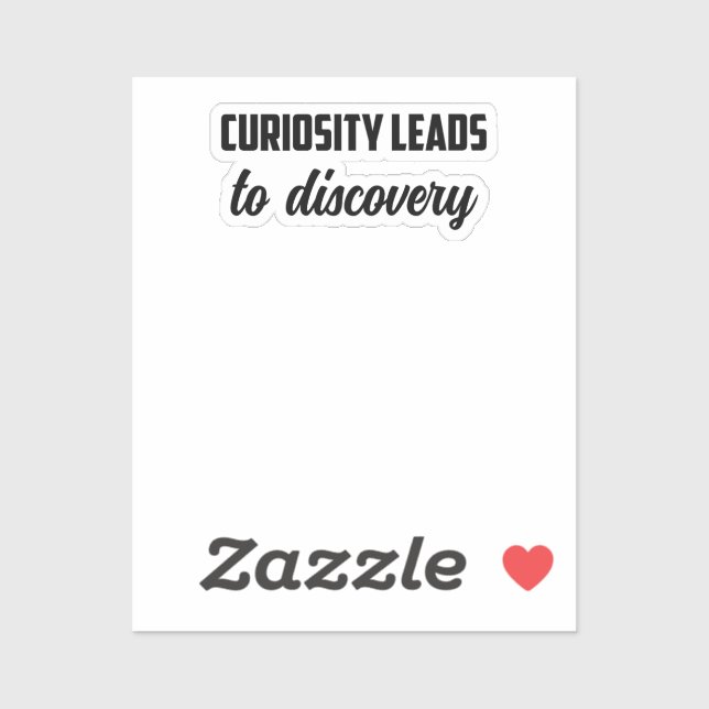 Curiosity Leads Discovery: Knowledge Seeker Spirit (Sheet)