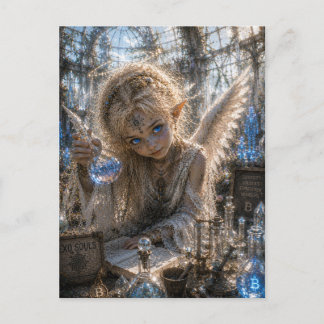 Curiosity / Little Alchemist / Crystal Greenhouse Postcard