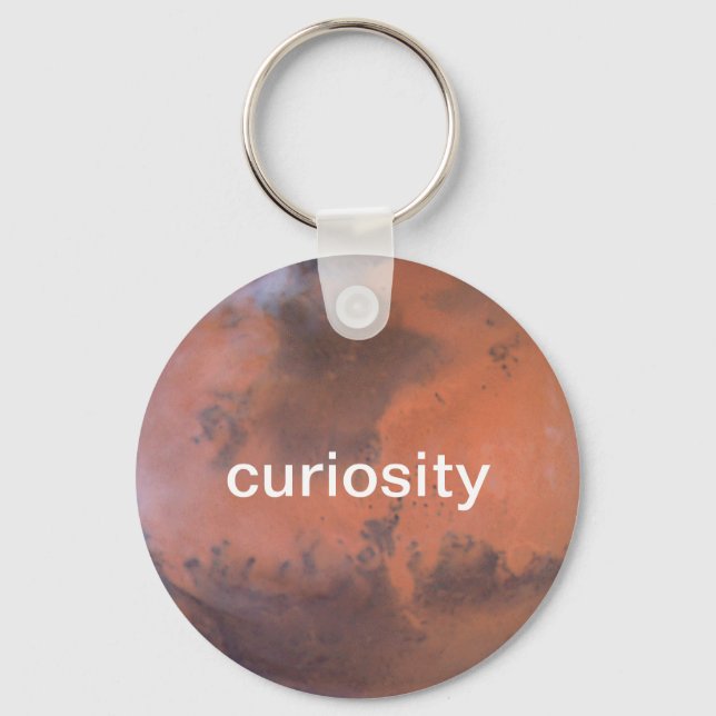 Curiosity Mars Rover Keychain (Front)