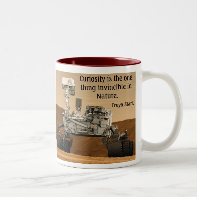 Curiosity Mars Rover NASA Mug (Right)