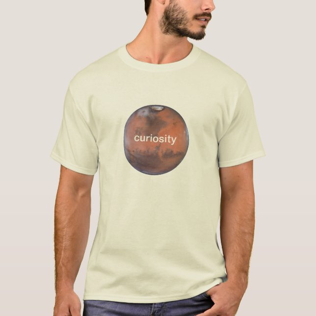 Curiosity Mars T-Shirt (Front)
