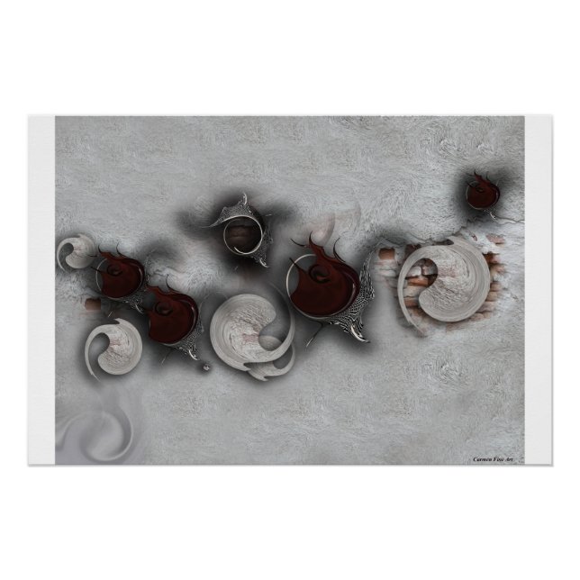 "Curiosity of Passion", Glossy Poster (Front)