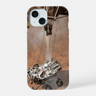Curiosity Rover Landing On The Martian Surface. iPhone 15 Case