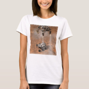 Curiosity Rover Landing On The Martian Surface. T-Shirt