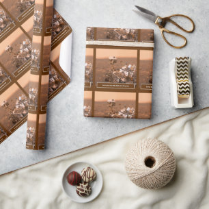 Curiosity Rover Mars Dusty Selfie at Mount Sharp Wrapping Paper