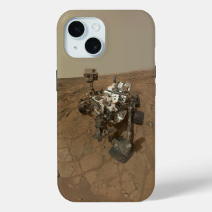 Curiosity Rover On The Surface Of Mars. iPhone 15 Case