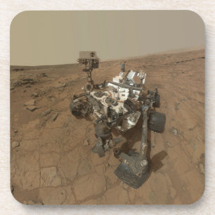 Curiosity Rover On The Surface Of Mars. Coaster