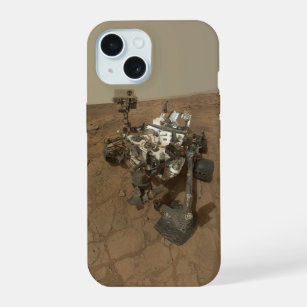 Curiosity Rover On The Surface Of Mars. iPhone 15 Case