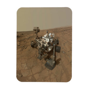 Curiosity Rover On The Surface Of Mars. Magnet