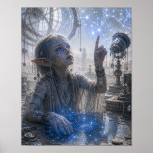 Curiosity / Star Reader / Desert Observatory Poster