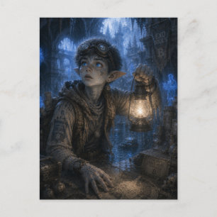 Curiosity / Treasure Hunter / Underground City Postcard