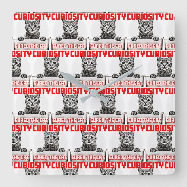 Curiosity Wall Clock (Front)