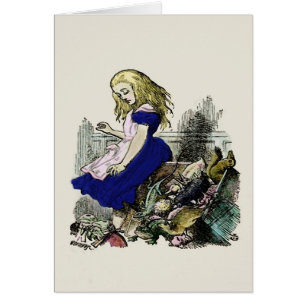 Curious Alice ~ Card