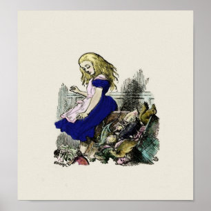 Curious Alice ~ Print / Poster Wonderland
