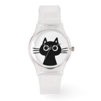 Curious Black Kitty Cat | Funky Feline Fashion