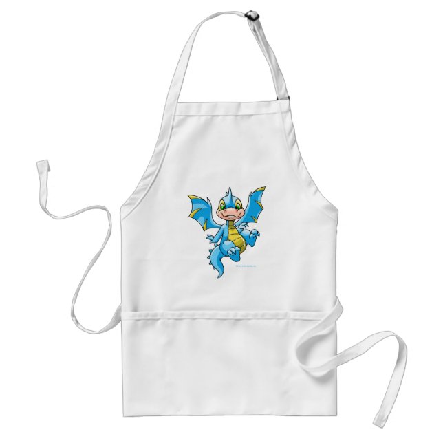 Curious blue Scorchio Standard Apron (Front)