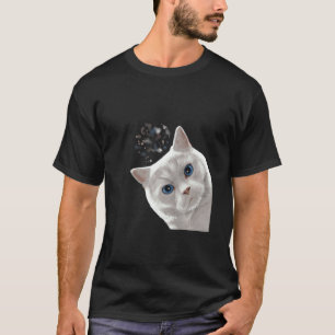 Curious British Shorthair Cat T-Shirt
