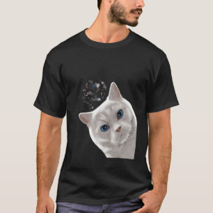 Curious British Shorthair Cat T-Shirt