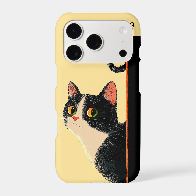 Curious Cat and Sneaky Worm (Back)