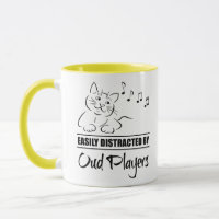 Curious Cat Easily Distracted by Oud Players