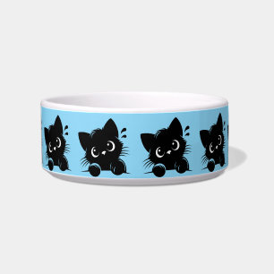 Curious Cat Pesonalized  Bowl