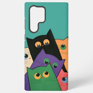 Curious Cats Samsung Galaxy Case